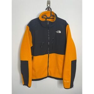The North Face Denali Polartec Fleece Jacket Yellow Black Large